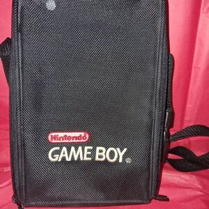 Nintendo Game Boy Black Carrying Case